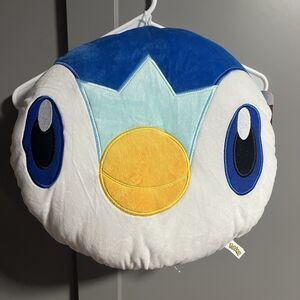Toy Factory Pokémon Piplup Face Pillow 13x14”